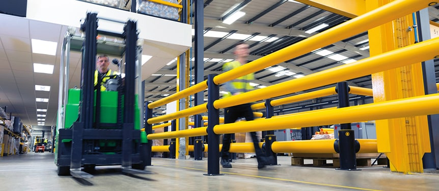 叉车防撞安全系统