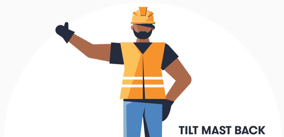 叉车安全指挥手势