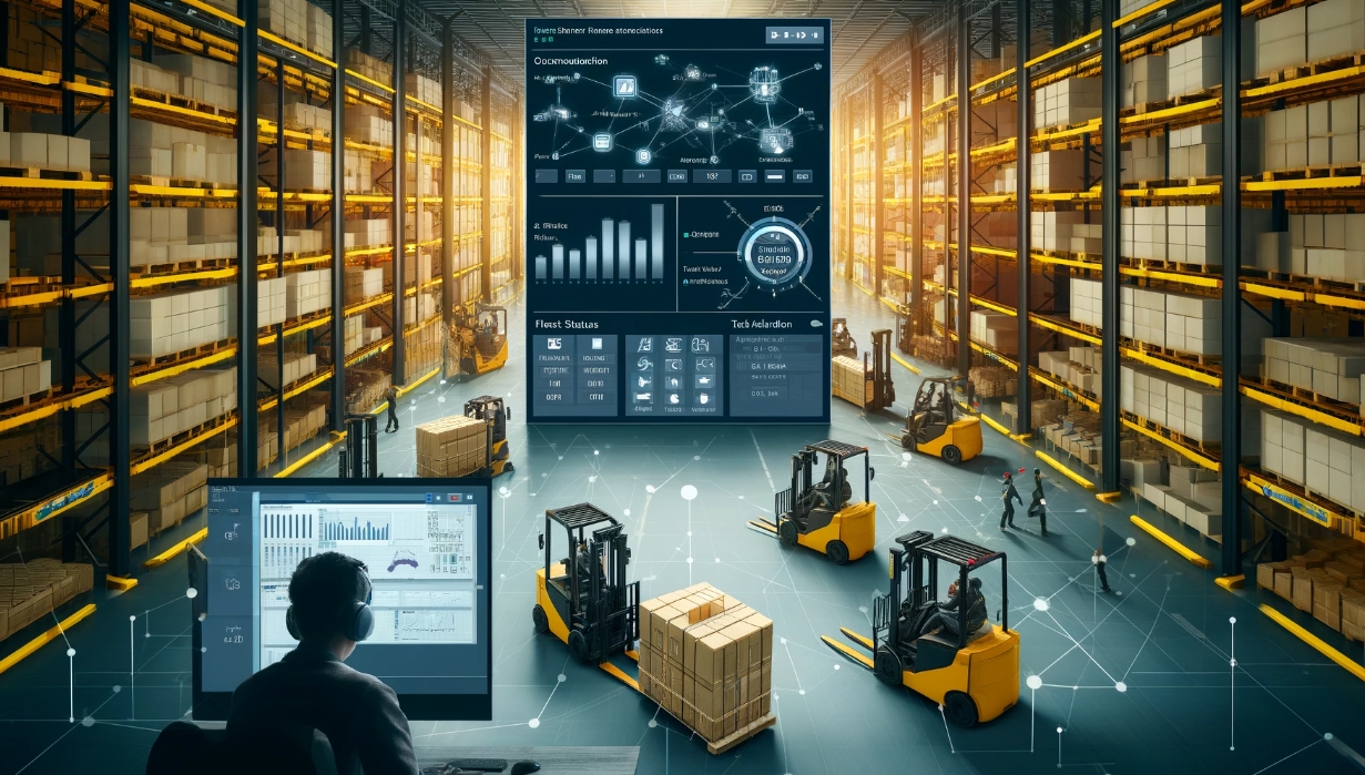 叉车车队管理系统