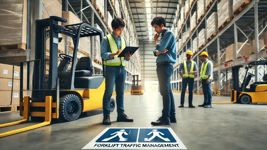 叉车交通管理计划