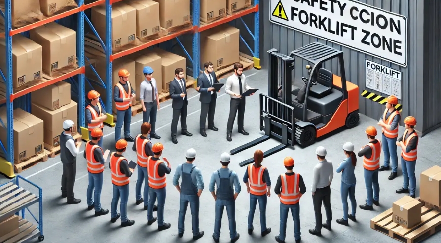 叉车交通管理计划